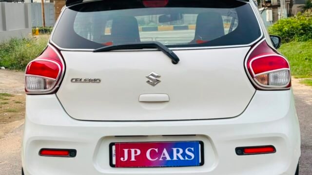 Rear view of 2022 Maruti Celerio ZXI AMT