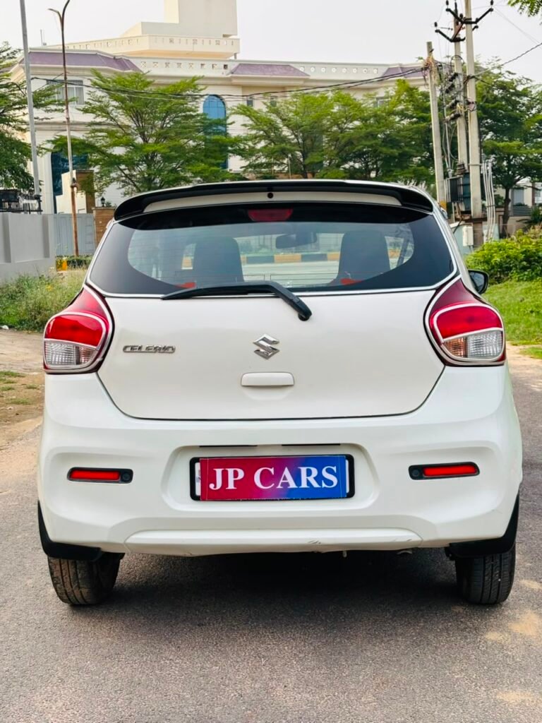 Rear view of 2022 Maruti Celerio ZXI AMT