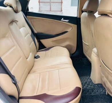 Hyundai Verna Rear Seat Interior