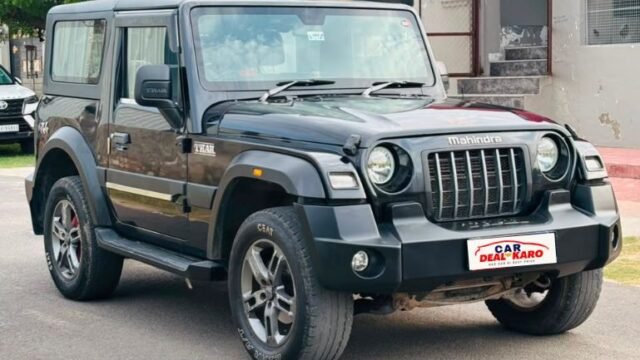 2021 Mahindra Thar 4x4 Diesel Black SUV for Sale in Jaipur