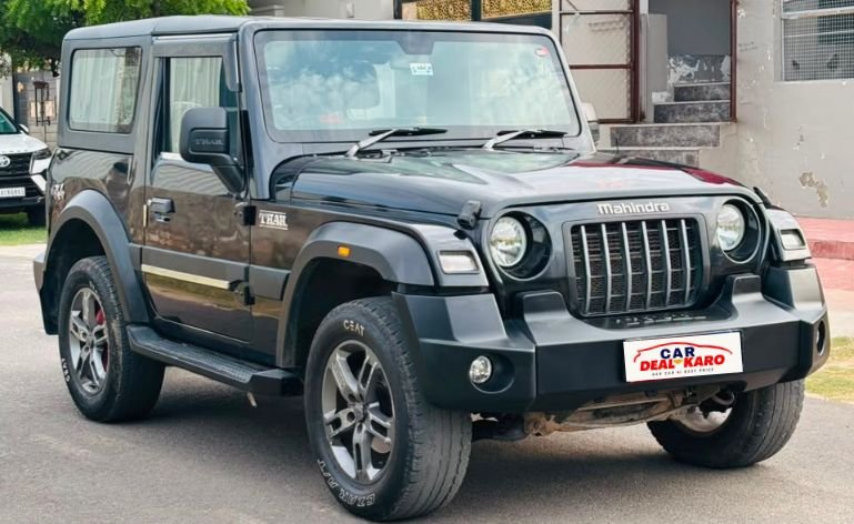 2021 Mahindra Thar 4x4 Diesel Black SUV for Sale in Jaipur