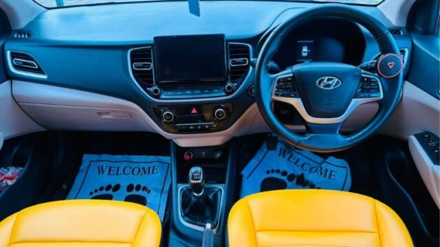 Hyundai Verna interior