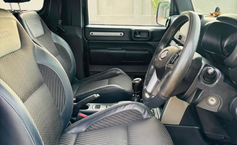 Mahindra Thar 4x4 Diesel Black Interior