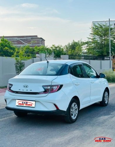 Hyundai Aura rear view