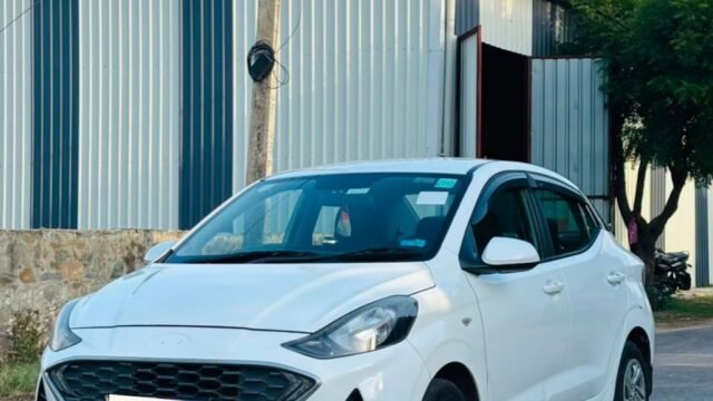Hyundai Aura front view