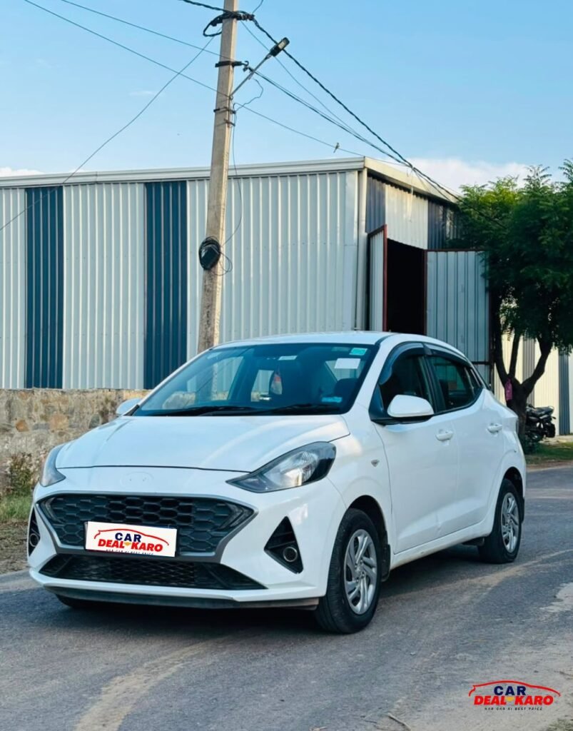 Hyundai Aura front view