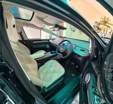 MG Windsor EV Essence Pro cabin view