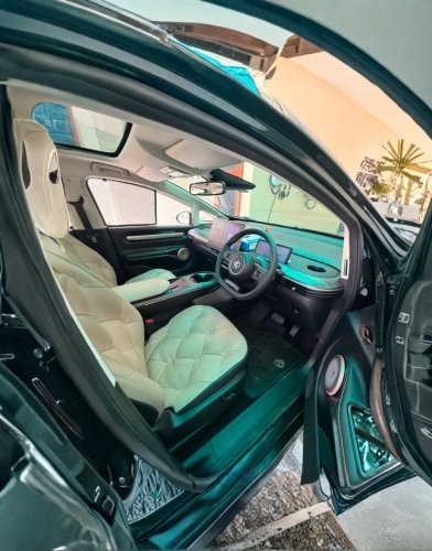MG Windsor EV Essence Pro cabin view