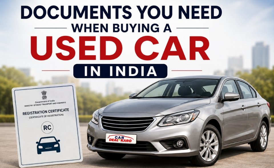 Documents You Need When Buying a Used Car