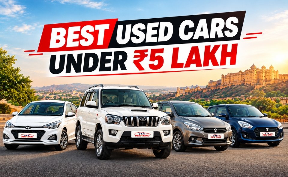 Best Used Cars Under ₹5 Lakh