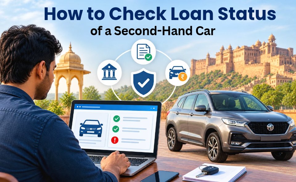 How to check loan status of a second hand car